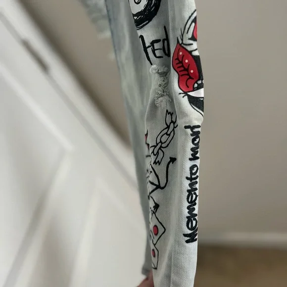 Ninth Hall Rogue Skinny Light Wash Jeans - Picture 6 of 11